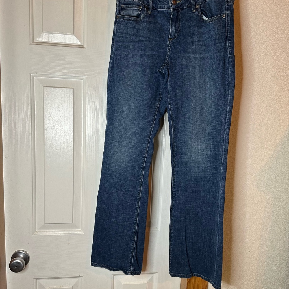 Lucky Brand Dark Blue Straight Leg Jeans